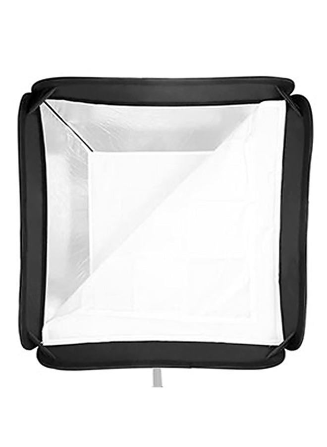 Godox جودوكس 24" × 24" صندوق ناعم قابل للطي عالمي مع حامل تركيب نوع S لسرعة الفلاش في التصوير الفوتوغرافي الاستوديو (60 سم × 60 سم) - Image 3